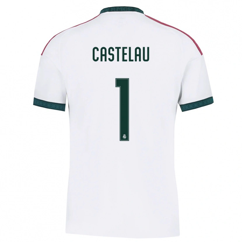 Danxen Børn Alber Castelau #1 Mørkegrøn Hvid Rød Hjemmebane Spillertrøjer 2026/27 Trøje T-Shirt