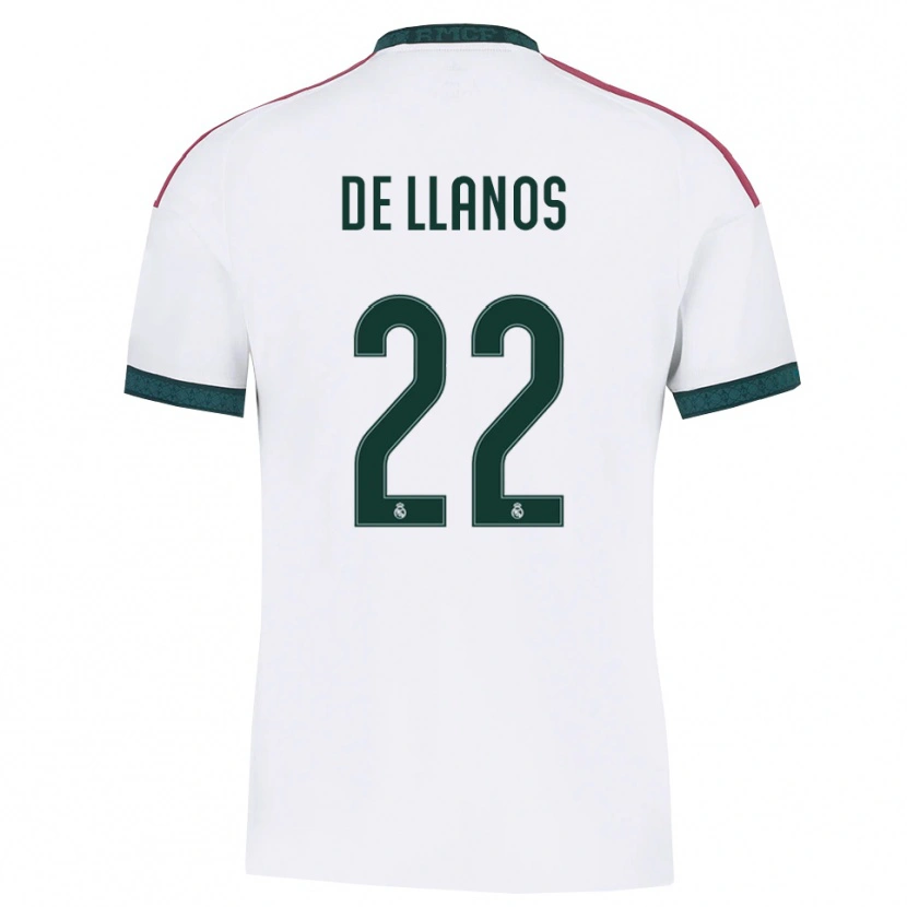 Danxen Børn Hugo De Llanos #22 Mørkegrøn Hvid Rød Hjemmebane Spillertrøjer 2026/27 Trøje T-Shirt