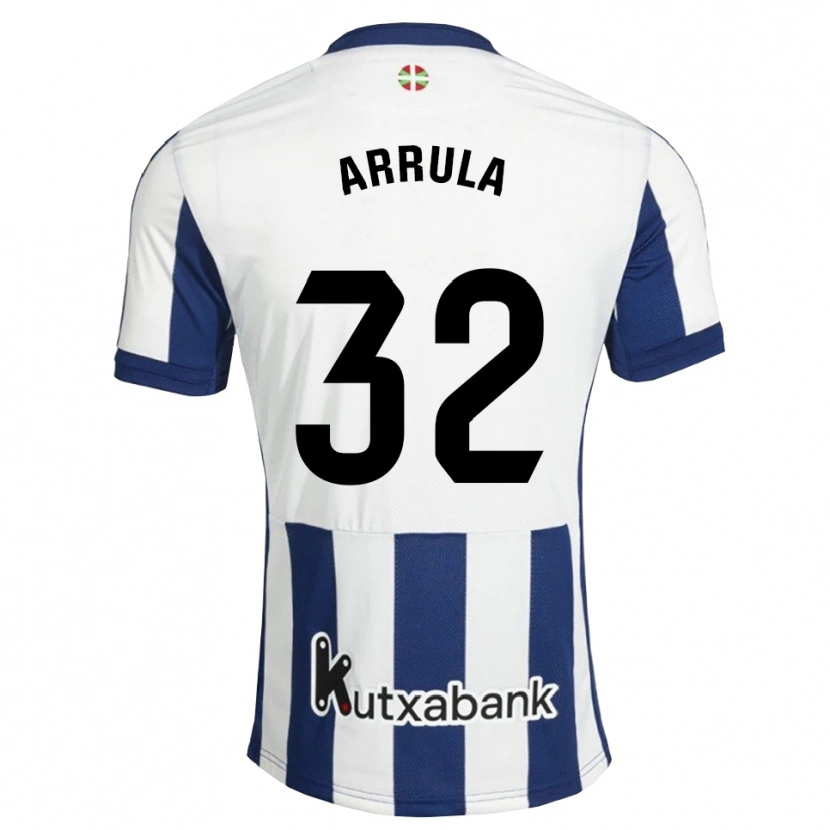 Danxen Børn Julia Arrula #32 Marinehvid Gyldenrod Hjemmebane Spillertrøjer 2026/27 Trøje T-Shirt