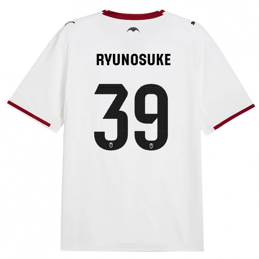 Danxen Børn Ryunosuke Sato #39 Sort Hvid Rød Gul Hjemmebane Spillertrøjer 2026/27 Trøje T-Shirt