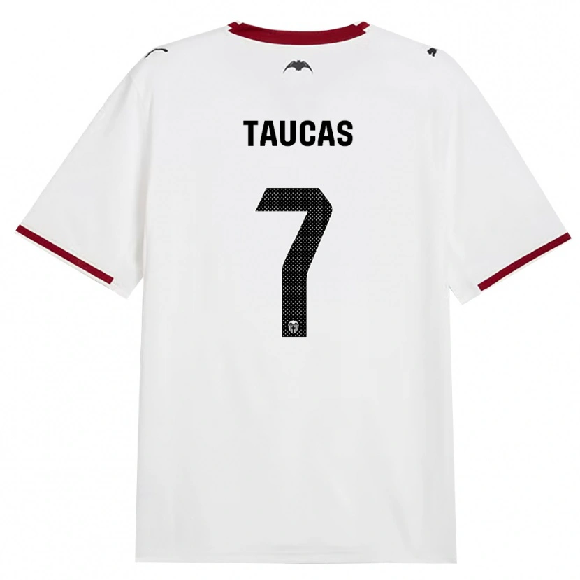 Danxen Børn Dominykas Taučas #7 Sort Hvid Rød Gul Hjemmebane Spillertrøjer 2026/27 Trøje T-Shirt