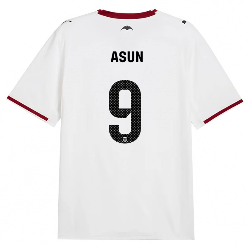 Danxen Børn Asun #9 Sort Hvid Rød Gul Hjemmebane Spillertrøjer 2026/27 Trøje T-Shirt