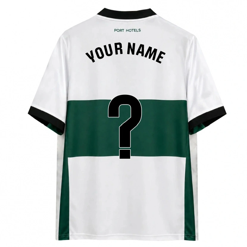 Danxen Børn Dit Navn #0 Grøn Hvid Rød Hjemmebane Spillertrøjer 2026/27 Trøje T-Shirt
