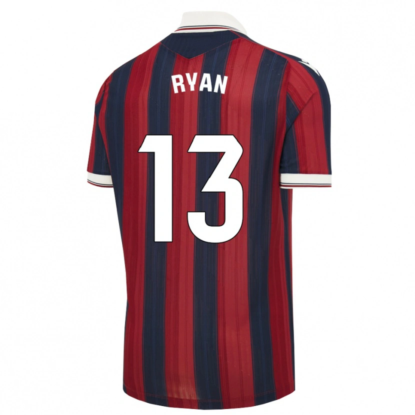 Danxen Børn Mathew Ryan #13 Midnatsblå Rød Hjemmebane Spillertrøjer 2026/27 Trøje T-Shirt