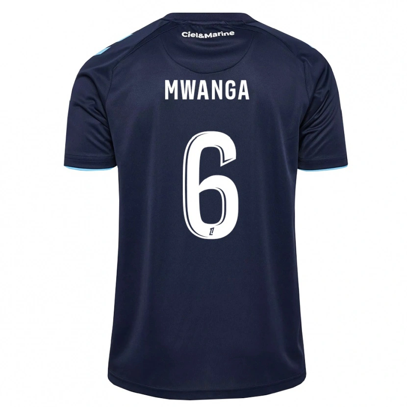 Danxen Børn Junior Mwanga #6 Kornblomstblå Midnatsblå Hjemmebane Spillertrøjer 2026/27 Trøje T-Shirt