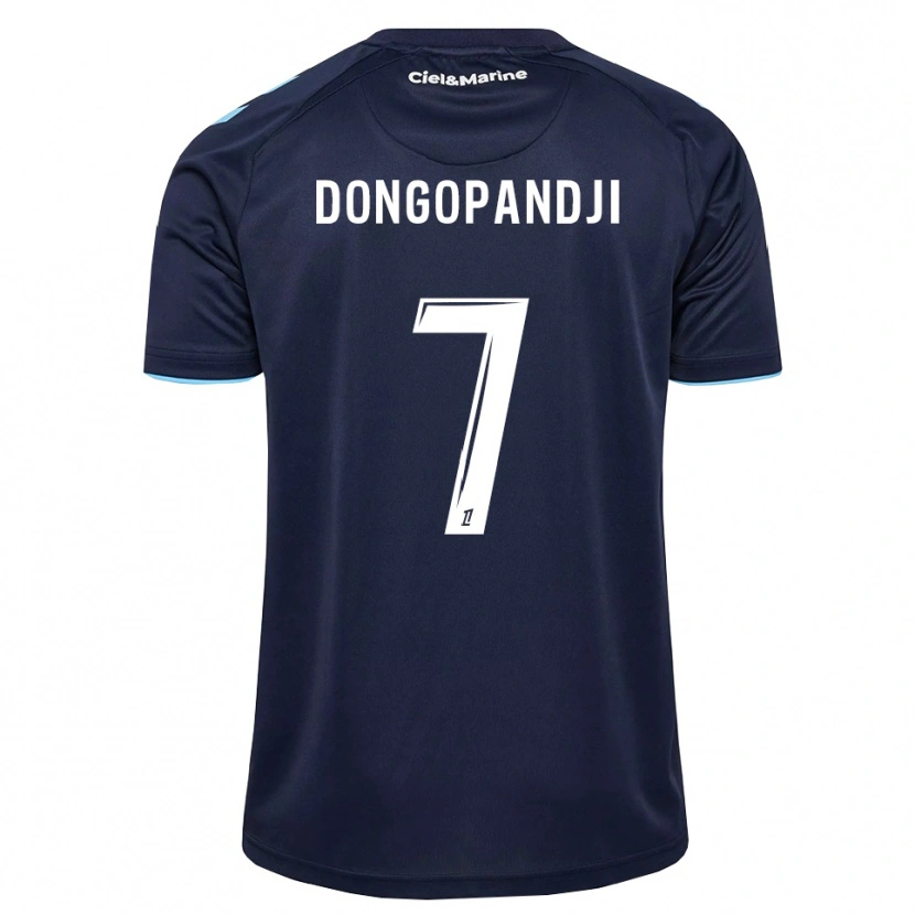 Danxen Børn Hakim Dongopandji #7 Kornblomstblå Midnatsblå Hjemmebane Spillertrøjer 2026/27 Trøje T-Shirt