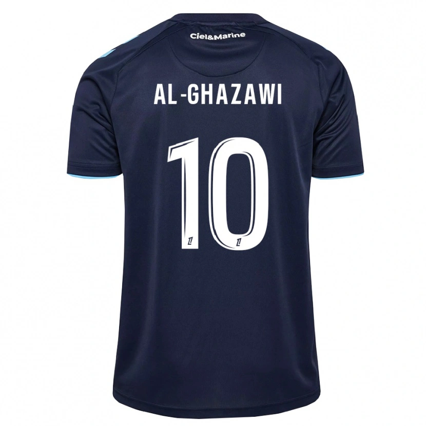 Danxen Børn Zayn Al-Ghazawi #10 Kornblomstblå Midnatsblå Hjemmebane Spillertrøjer 2026/27 Trøje T-Shirt