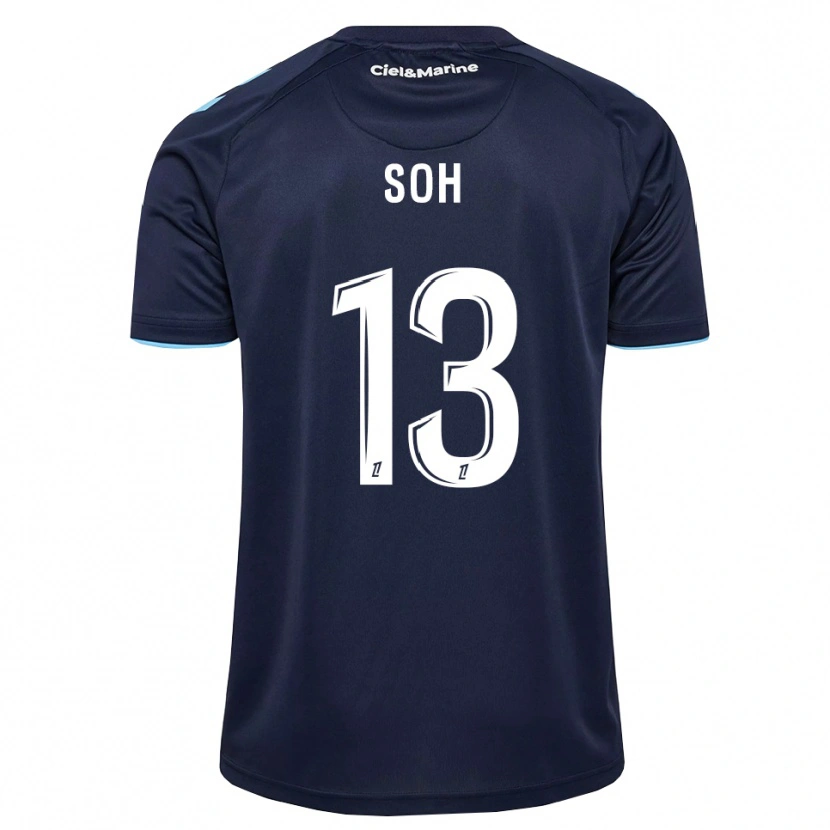 Danxen Børn Yanis Soh #13 Kornblomstblå Midnatsblå Hjemmebane Spillertrøjer 2026/27 Trøje T-Shirt