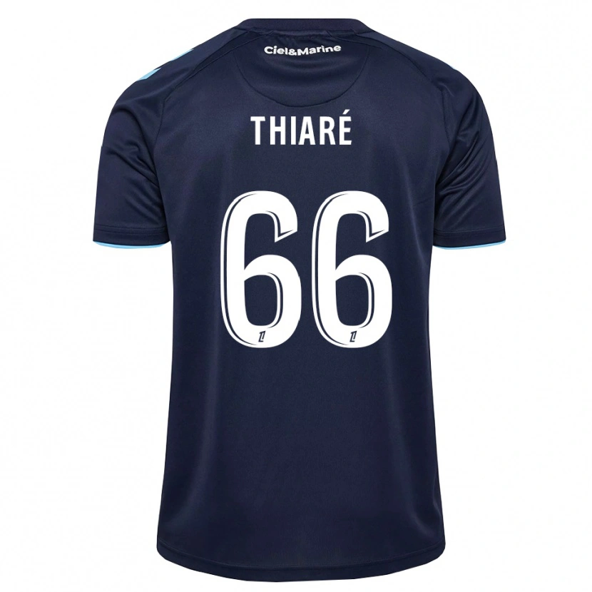 Danxen Børn Aliou Thiaré #66 Kornblomstblå Midnatsblå Hjemmebane Spillertrøjer 2026/27 Trøje T-Shirt