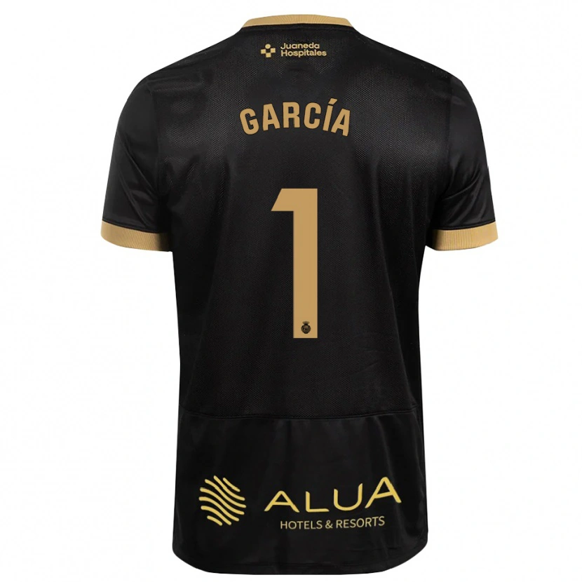 Danxen Børn Pere García #1 Sort Sandfarvet Burlywood Udebane Spillertrøjer 2026/27 Trøje T-Shirt