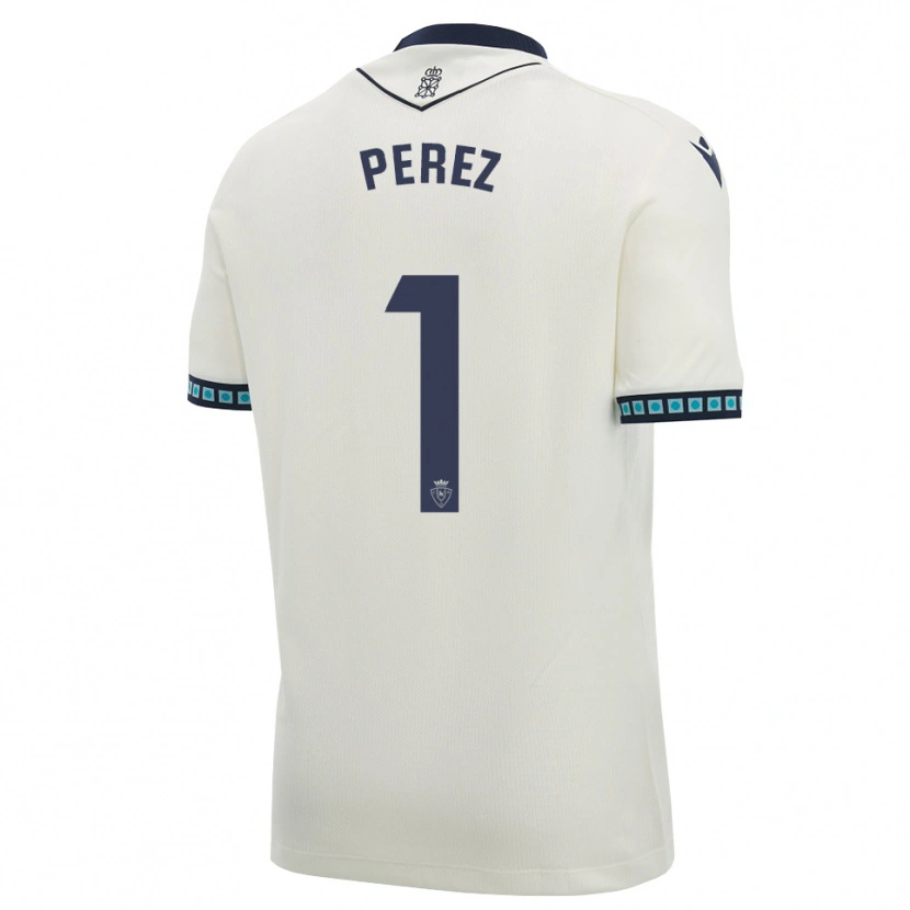 Danxen Børn Silvia Pérez Fernández De Romarategui #1 Hvid Sort Lys Himmelblå Udebane Spillertrøjer 2026/27 Trøje T-Shirt
