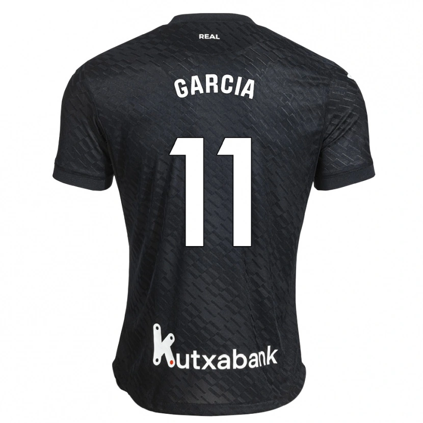 Danxen Børn Alex Marchal #11 Sort Hvid Udebane Spillertrøjer 2026/27 Trøje T-Shirt
