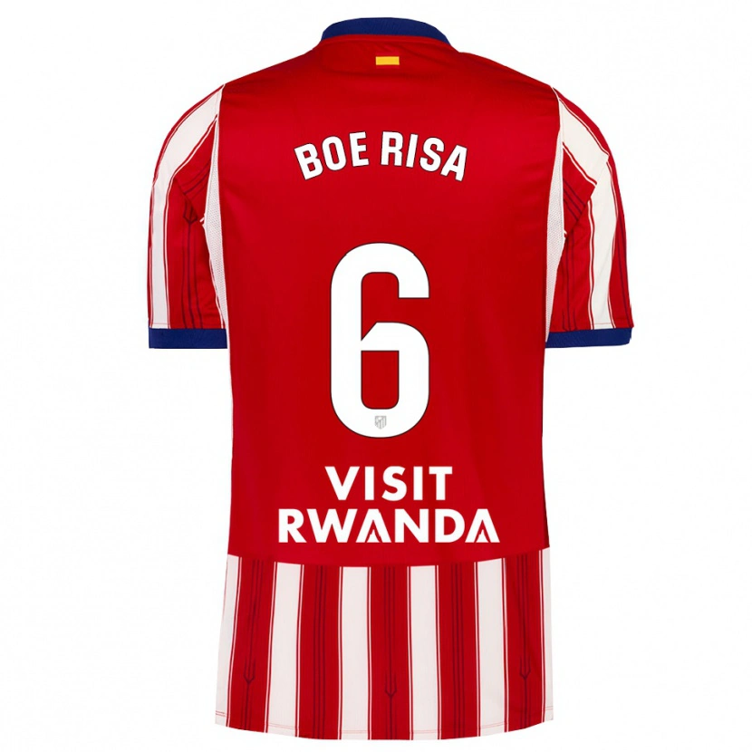 Danxen Mænd Vilde Bøe Risa #6 Kongeblå Rød Hvid Hjemmebane Spillertrøjer 2026/27 Trøje T-Shirt