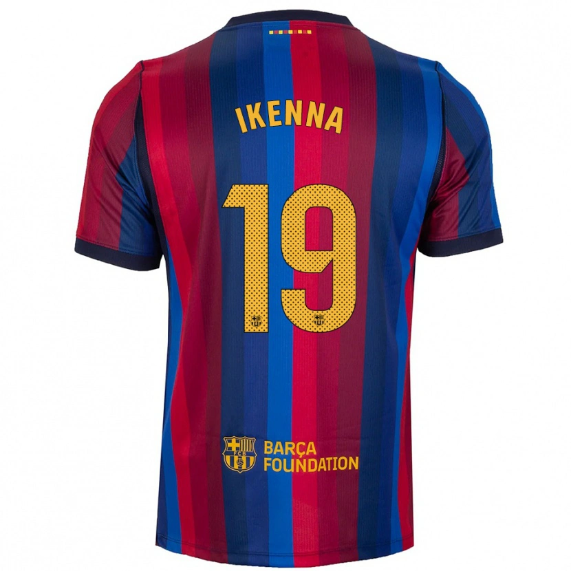 Danxen Mænd Divine Ikenna #19 Kongeblå Rød Gul Hjemmebane Spillertrøjer 2026/27 Trøje T-Shirt