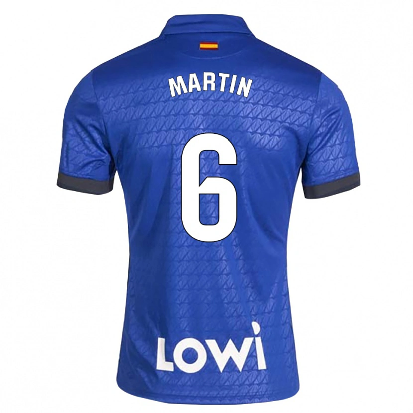 Danxen Mænd Mario Martín #6 Blå Hvid Sort Hjemmebane Spillertrøjer 2026/27 Trøje T-Shirt