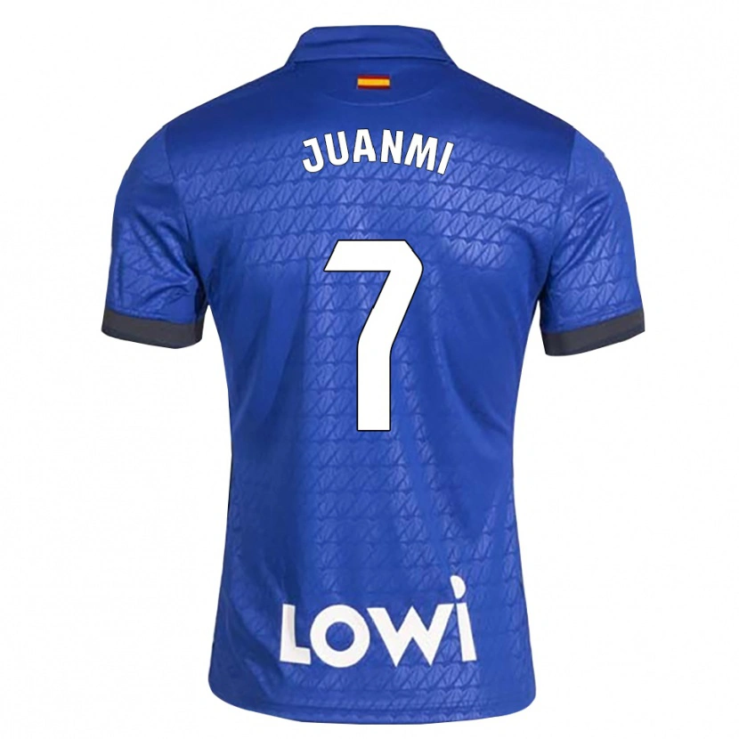 Danxen Mænd Juan Miguel Jiménez López #7 Blå Hvid Sort Hjemmebane Spillertrøjer 2026/27 Trøje T-Shirt