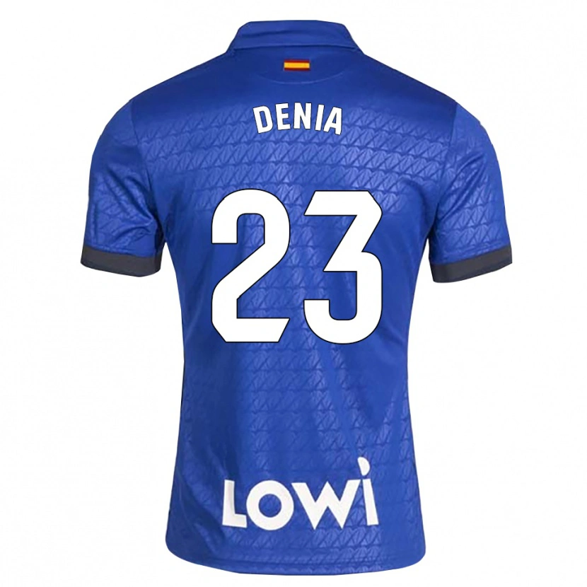 Danxen Mænd Marcos Denia #23 Blå Hvid Sort Hjemmebane Spillertrøjer 2026/27 Trøje T-Shirt