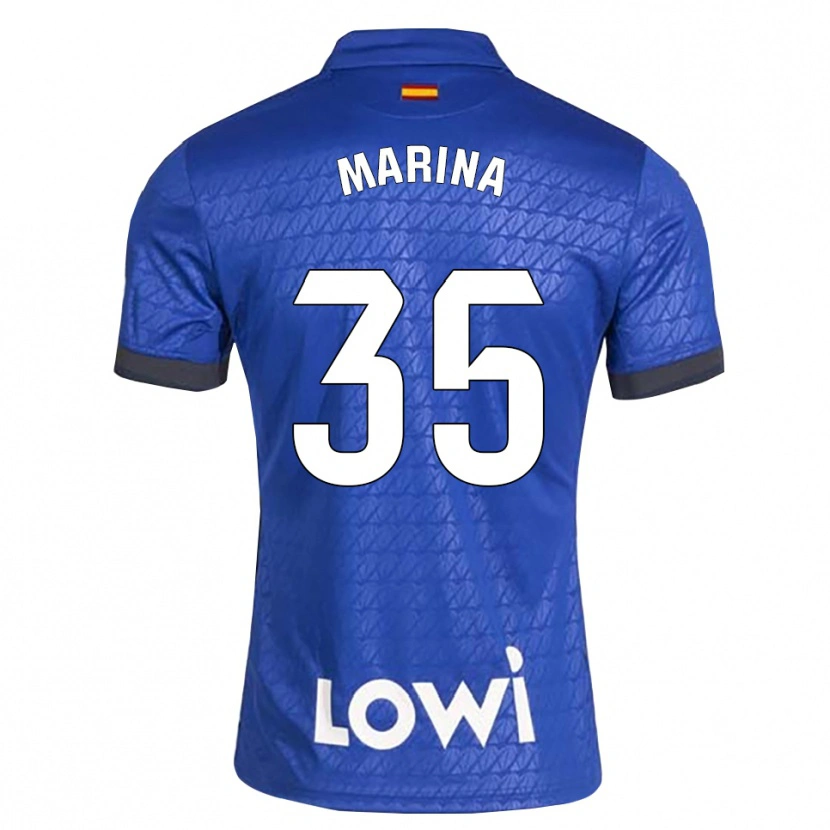 Danxen Mænd Nacho Marina #35 Blå Hvid Sort Hjemmebane Spillertrøjer 2026/27 Trøje T-Shirt