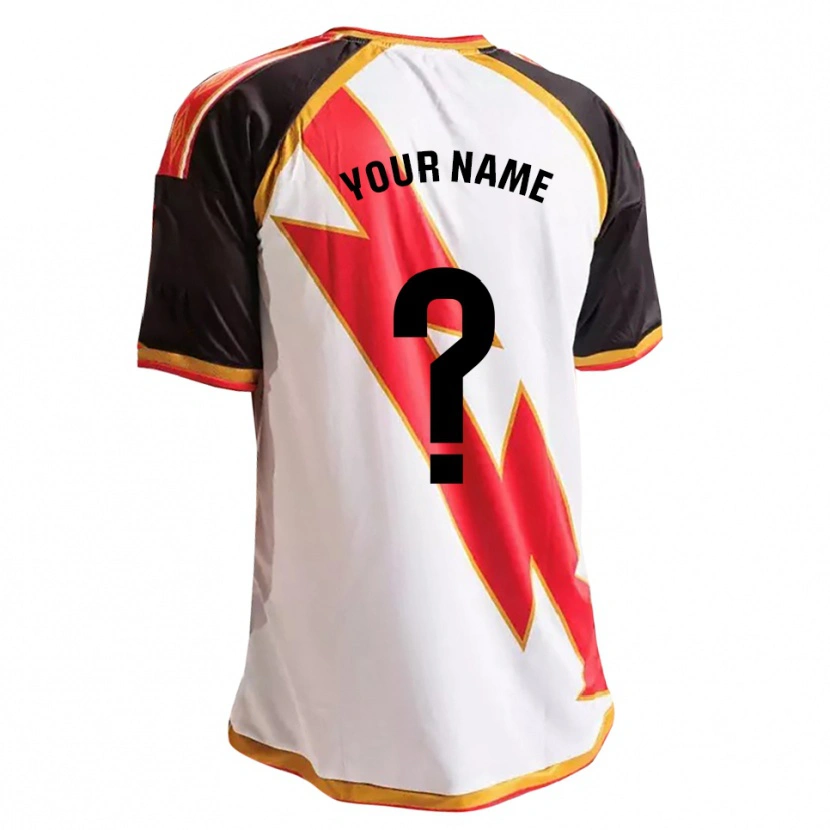 Danxen Mænd Dit Navn #0 Sort Rød Hvid Guld Hjemmebane Spillertrøjer 2026/27 Trøje T-Shirt