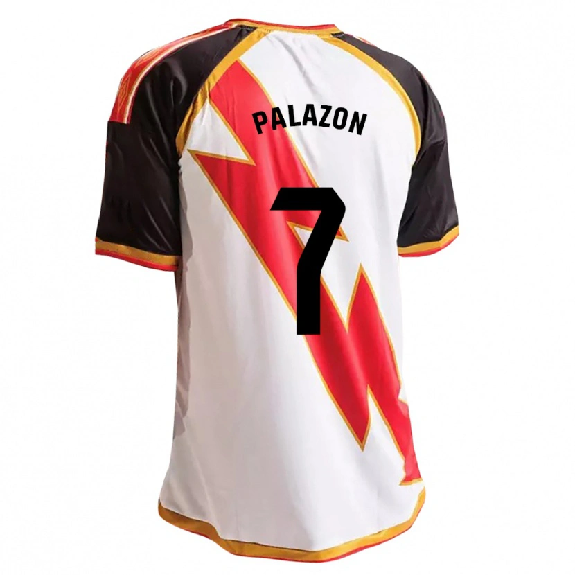 Danxen Mænd Isi Palazón #7 Sort Rød Hvid Guld Hjemmebane Spillertrøjer 2026/27 Trøje T-Shirt