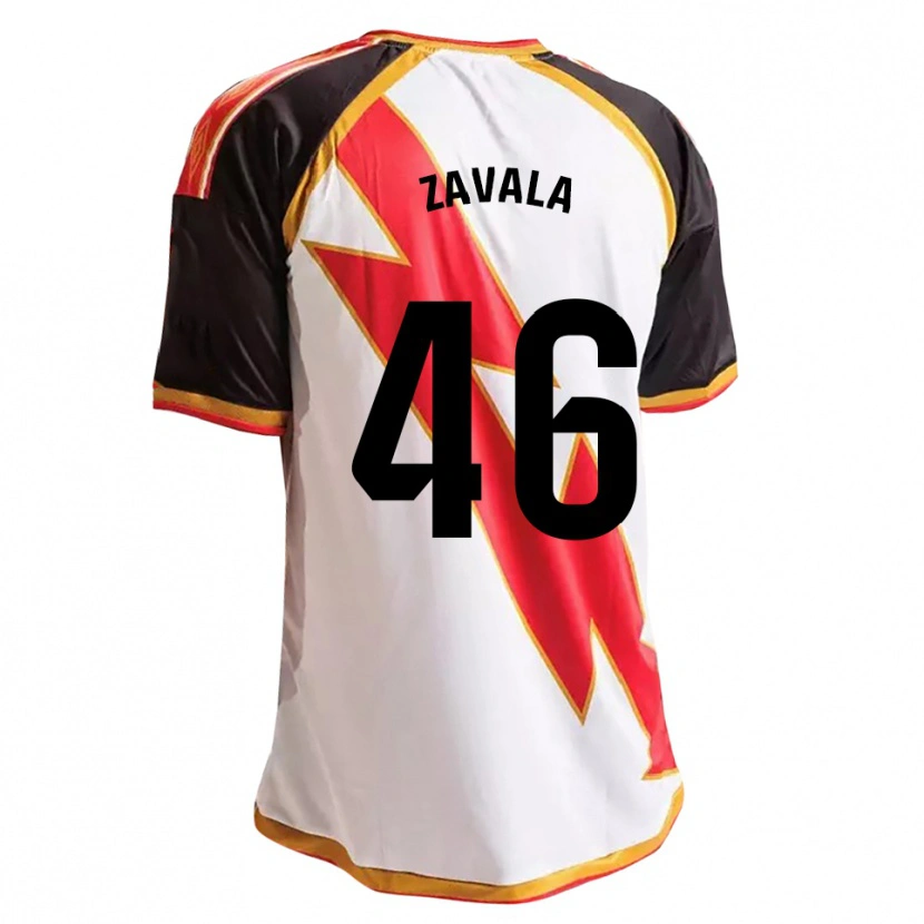 Danxen Mænd Andrés Zavala #46 Sort Rød Hvid Guld Hjemmebane Spillertrøjer 2026/27 Trøje T-Shirt