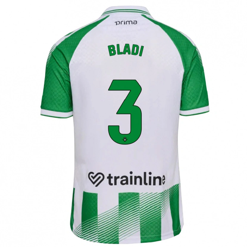 Danxen Mænd Darling Bladi #3 Lys Grøn Sort Hvid Hjemmebane Spillertrøjer 2026/27 Trøje T-Shirt