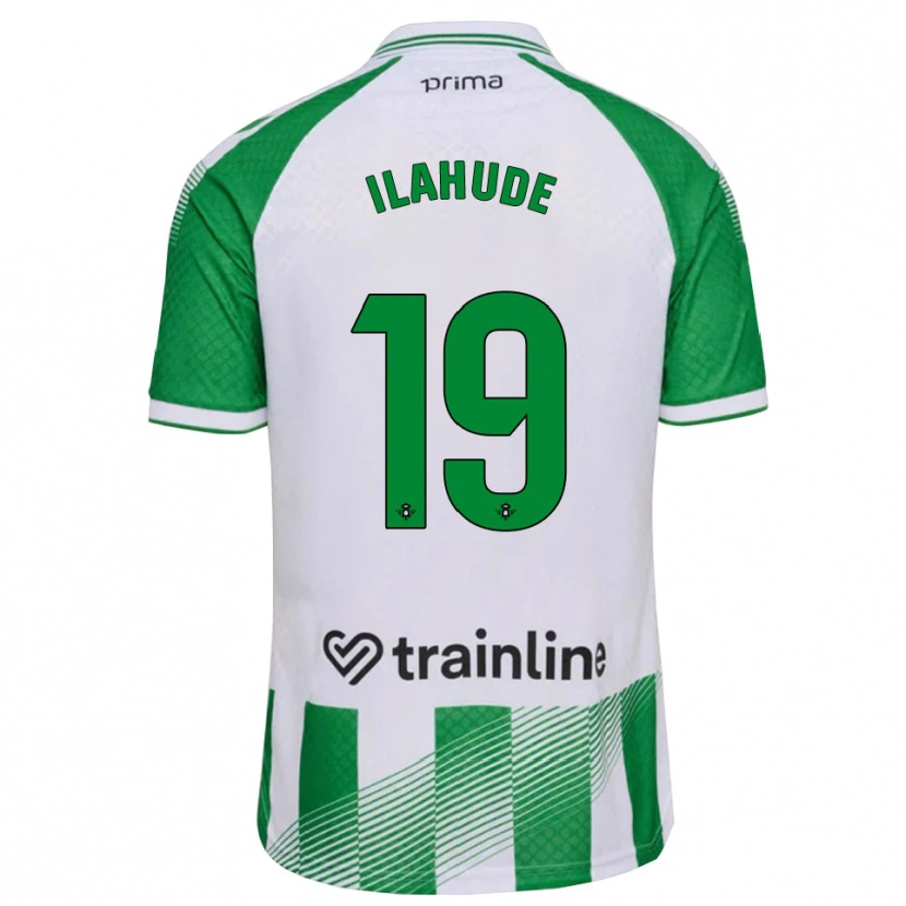 Danxen Mænd Destiny Ilahude #19 Lys Grøn Sort Hvid Hjemmebane Spillertrøjer 2026/27 Trøje T-Shirt