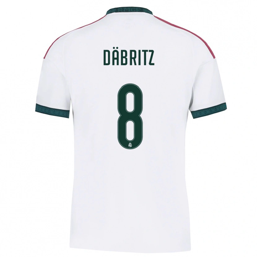 Danxen Mænd Sara Däbritz #8 Mørkegrøn Hvid Rød Hjemmebane Spillertrøjer 2026/27 Trøje T-Shirt