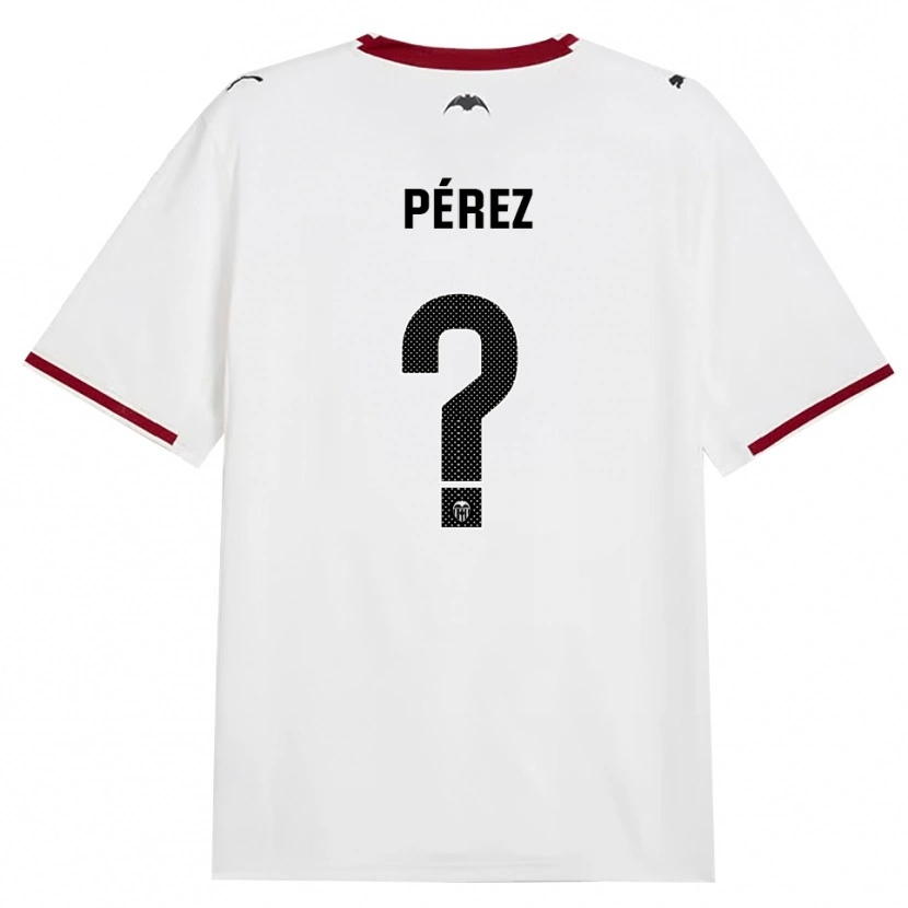 Danxen Mænd Ricar Pérez #0 Sort Hvid Rød Gul Hjemmebane Spillertrøjer 2026/27 Trøje T-Shirt