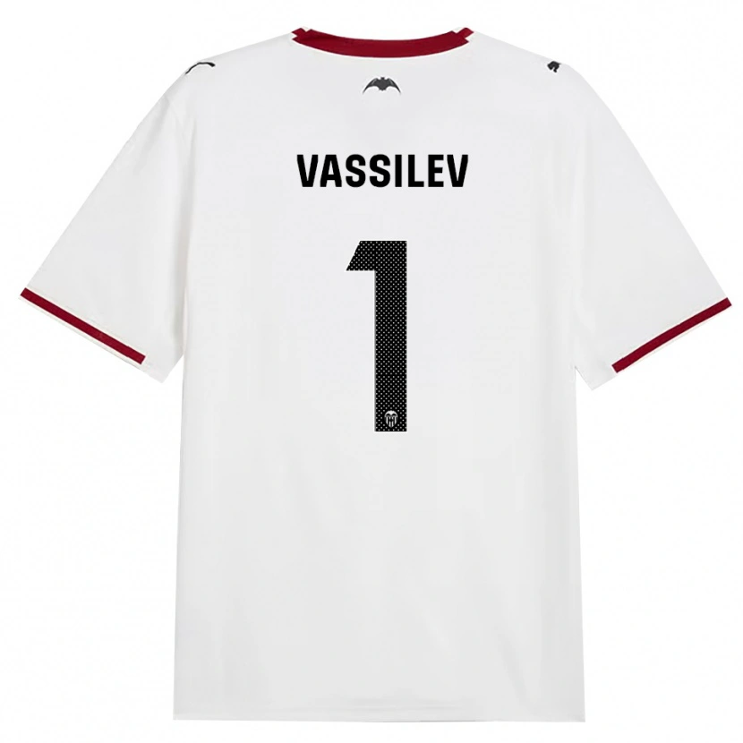 Danxen Mænd David Vassilev #1 Sort Hvid Rød Gul Hjemmebane Spillertrøjer 2026/27 Trøje T-Shirt