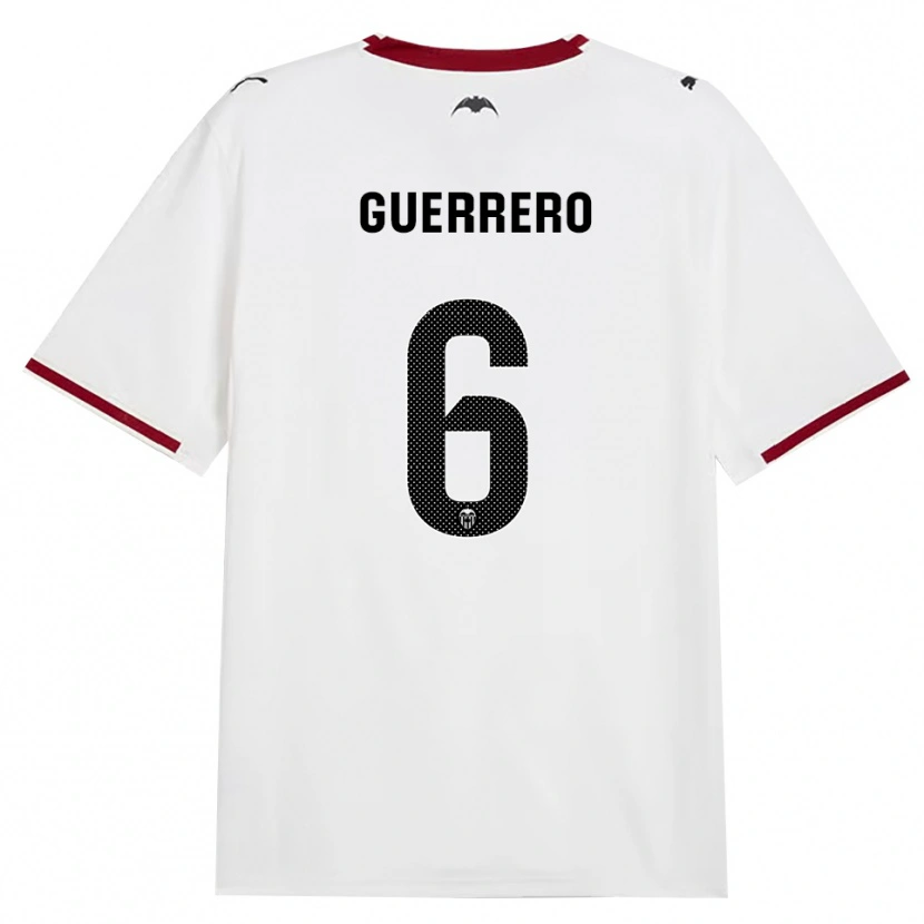 Danxen Mænd Paula Guerrero #6 Sort Hvid Rød Gul Hjemmebane Spillertrøjer 2026/27 Trøje T-Shirt