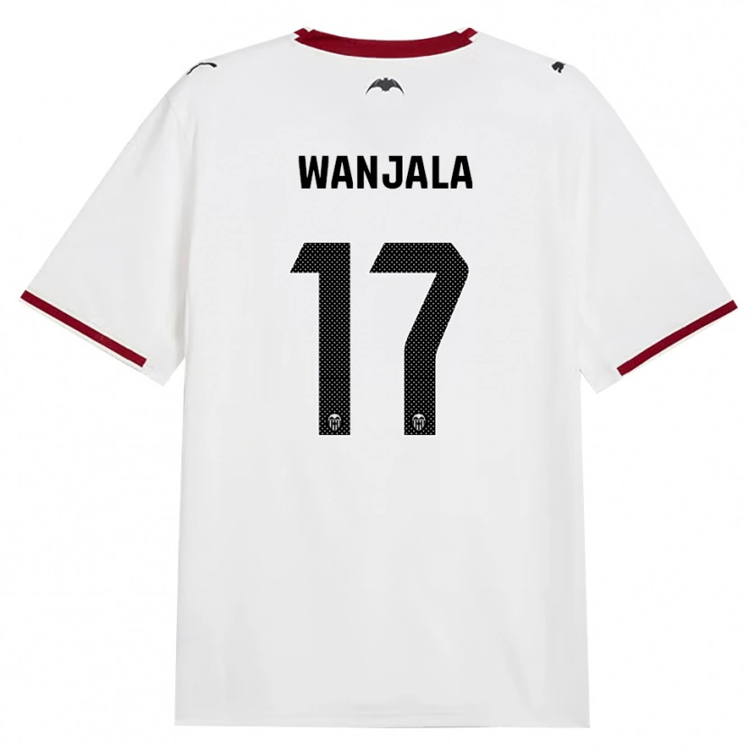 Danxen Mænd Amos Wanjala #17 Sort Hvid Rød Gul Hjemmebane Spillertrøjer 2026/27 Trøje T-Shirt
