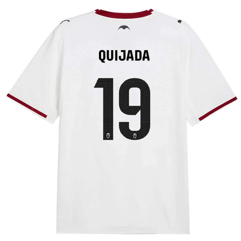 Danxen Mænd Nico Quijada #19 Sort Hvid Rød Gul Hjemmebane Spillertrøjer 2026/27 Trøje T-Shirt