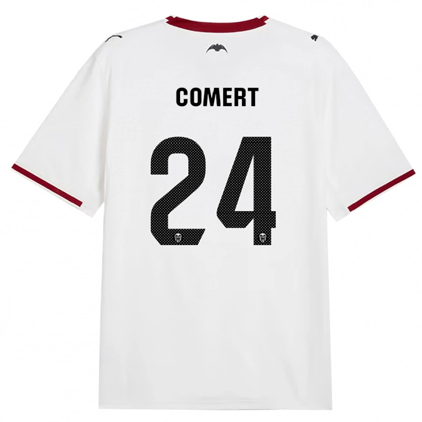 Danxen Mænd Eray Comert #24 Sort Hvid Rød Gul Hjemmebane Spillertrøjer 2026/27 Trøje T-Shirt