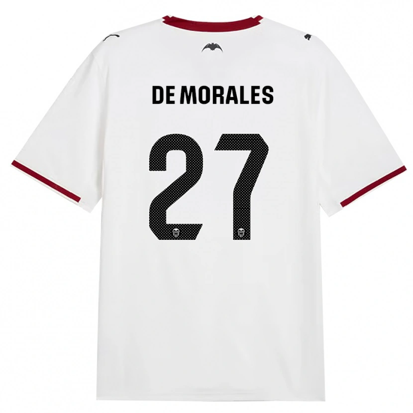 Danxen Mænd Rubén Muñoz De Morales #27 Sort Hvid Rød Gul Hjemmebane Spillertrøjer 2026/27 Trøje T-Shirt