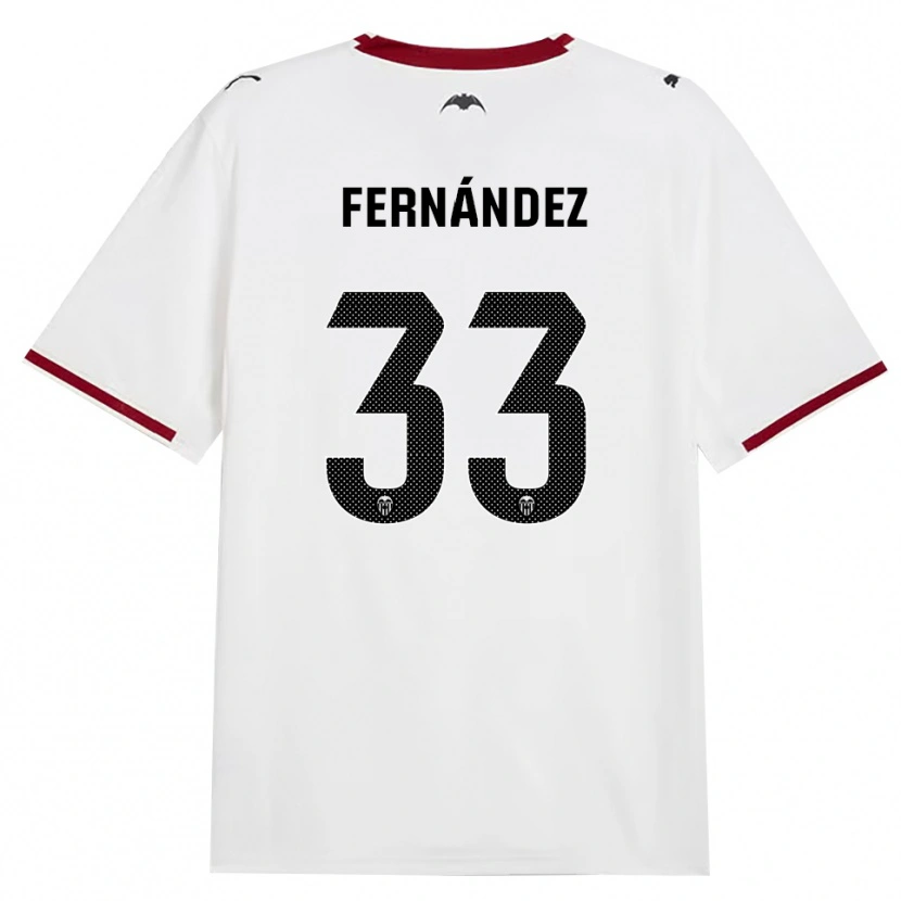 Danxen Mænd Hugo Fernández #33 Sort Hvid Rød Gul Hjemmebane Spillertrøjer 2026/27 Trøje T-Shirt
