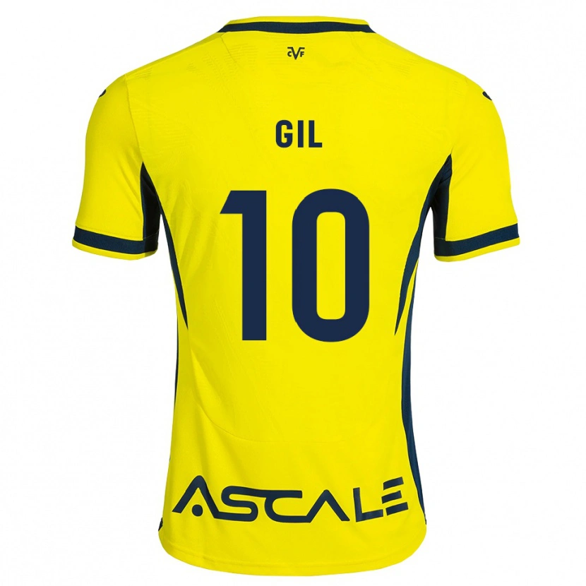 Danxen Mænd Markel Gil #10 Gul Sort Rød Hjemmebane Spillertrøjer 2026/27 Trøje T-Shirt