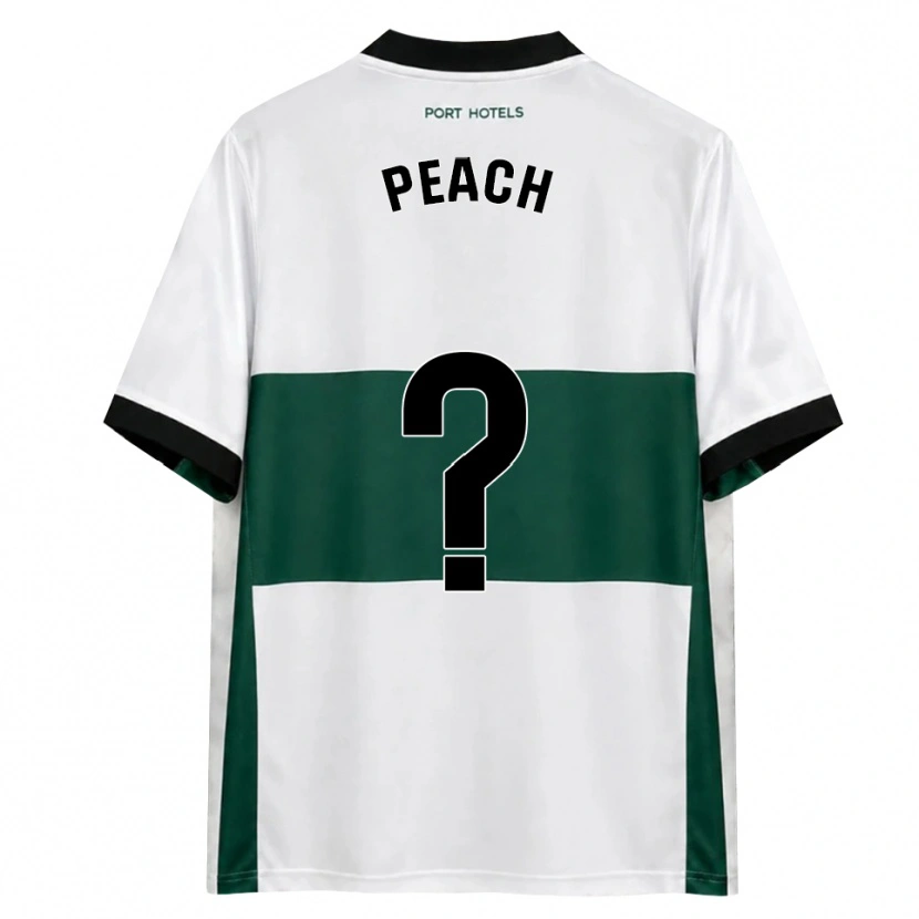 Danxen Mænd Riley Peach #0 Grøn Hvid Rød Hjemmebane Spillertrøjer 2026/27 Trøje T-Shirt