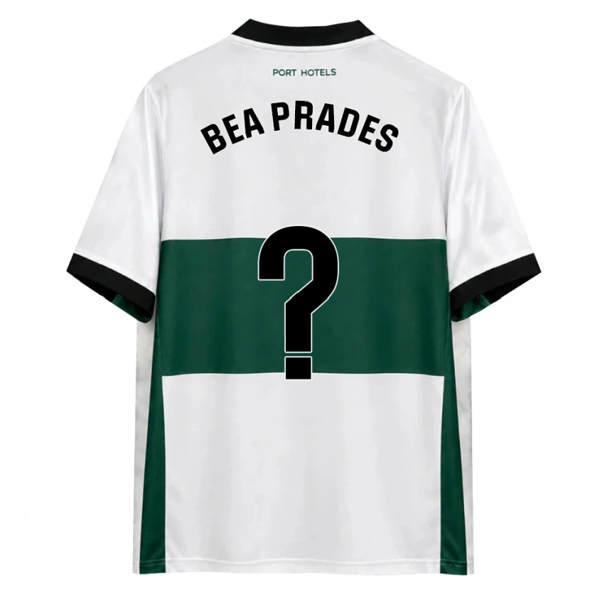 Danxen Mænd Beatriz Prades Insa #0 Grøn Hvid Rød Hjemmebane Spillertrøjer 2026/27 Trøje T-Shirt
