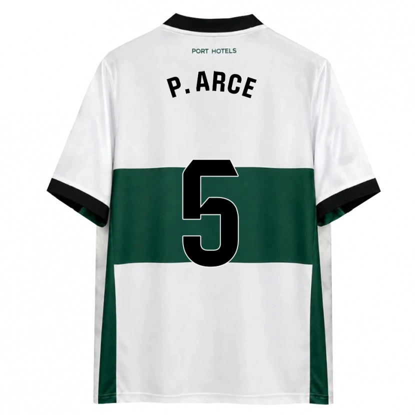 Danxen Mænd Paula Arce Moreno #5 Grøn Hvid Rød Hjemmebane Spillertrøjer 2026/27 Trøje T-Shirt
