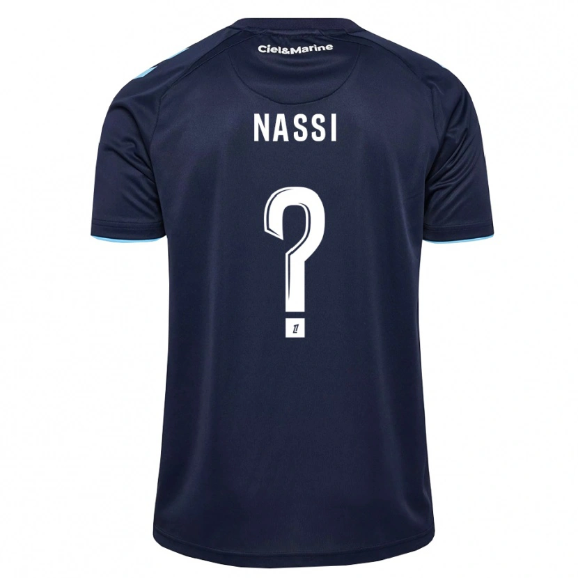 Danxen Mænd Jade Nassi #0 Kornblomstblå Midnatsblå Hjemmebane Spillertrøjer 2026/27 Trøje T-Shirt