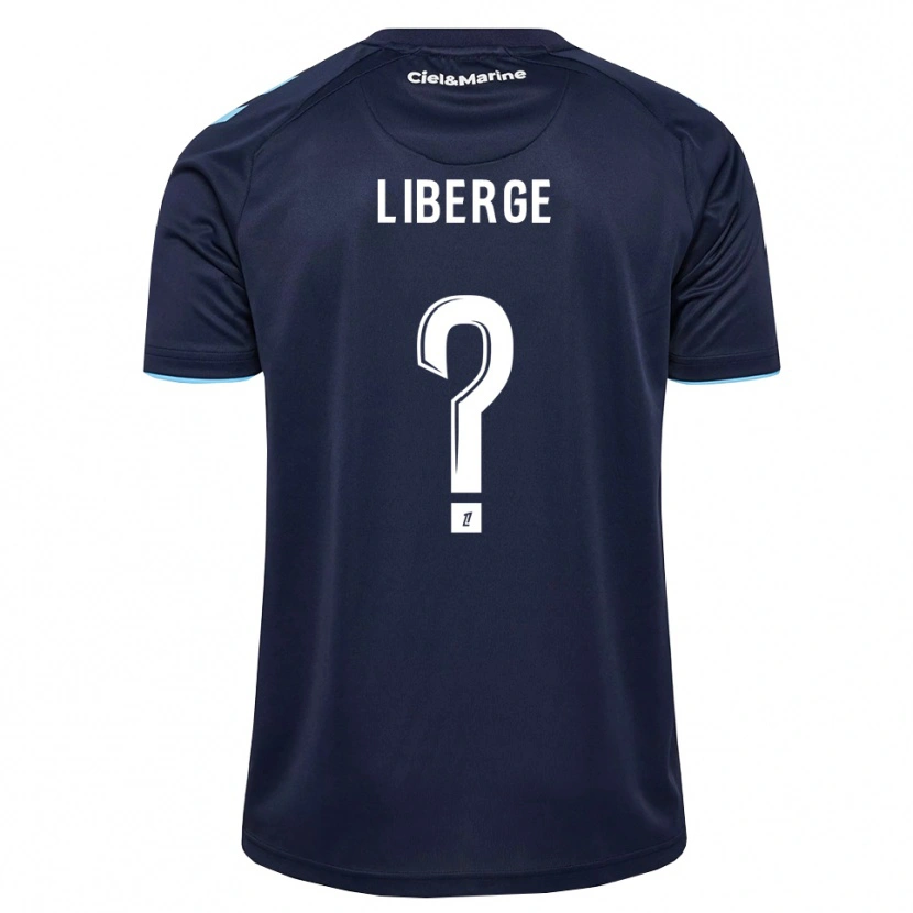 Danxen Mænd Aïssatou Liberge #0 Kornblomstblå Midnatsblå Hjemmebane Spillertrøjer 2026/27 Trøje T-Shirt