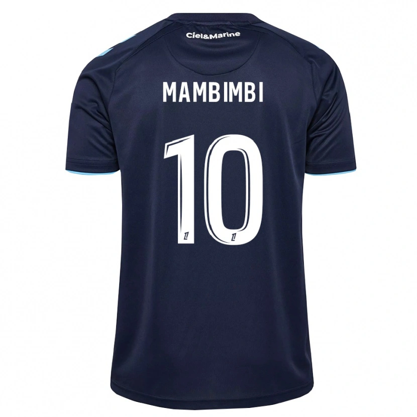 Danxen Mænd Felix Mambimbi #10 Kornblomstblå Midnatsblå Hjemmebane Spillertrøjer 2026/27 Trøje T-Shirt