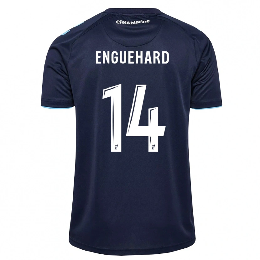 Danxen Mænd Romane Enguehard #14 Kornblomstblå Midnatsblå Hjemmebane Spillertrøjer 2026/27 Trøje T-Shirt