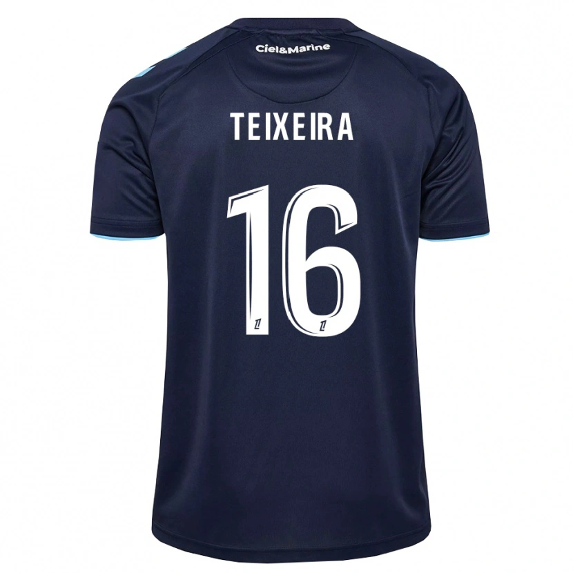 Danxen Mænd Alex Teixeira #16 Kornblomstblå Midnatsblå Hjemmebane Spillertrøjer 2026/27 Trøje T-Shirt