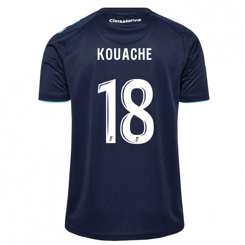 Danxen Mænd Éva Kouache #18 Kornblomstblå Midnatsblå Hjemmebane Spillertrøjer 2026/27 Trøje T-Shirt