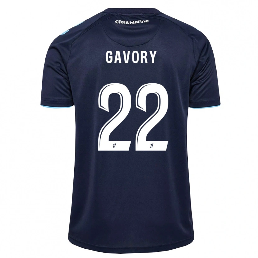 Danxen Mænd Christy Gavory #22 Kornblomstblå Midnatsblå Hjemmebane Spillertrøjer 2026/27 Trøje T-Shirt