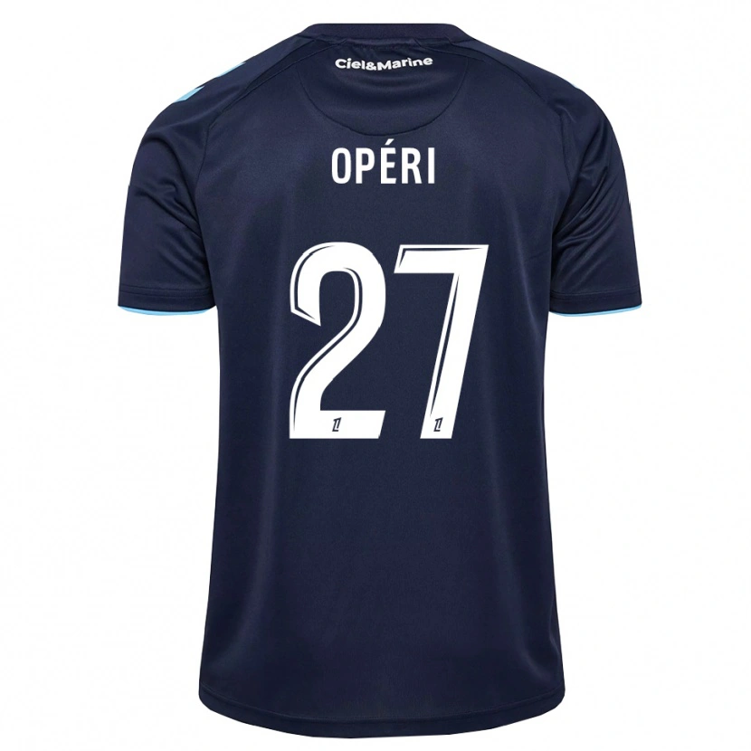 Danxen Mænd Christopher Operi #27 Kornblomstblå Midnatsblå Hjemmebane Spillertrøjer 2026/27 Trøje T-Shirt
