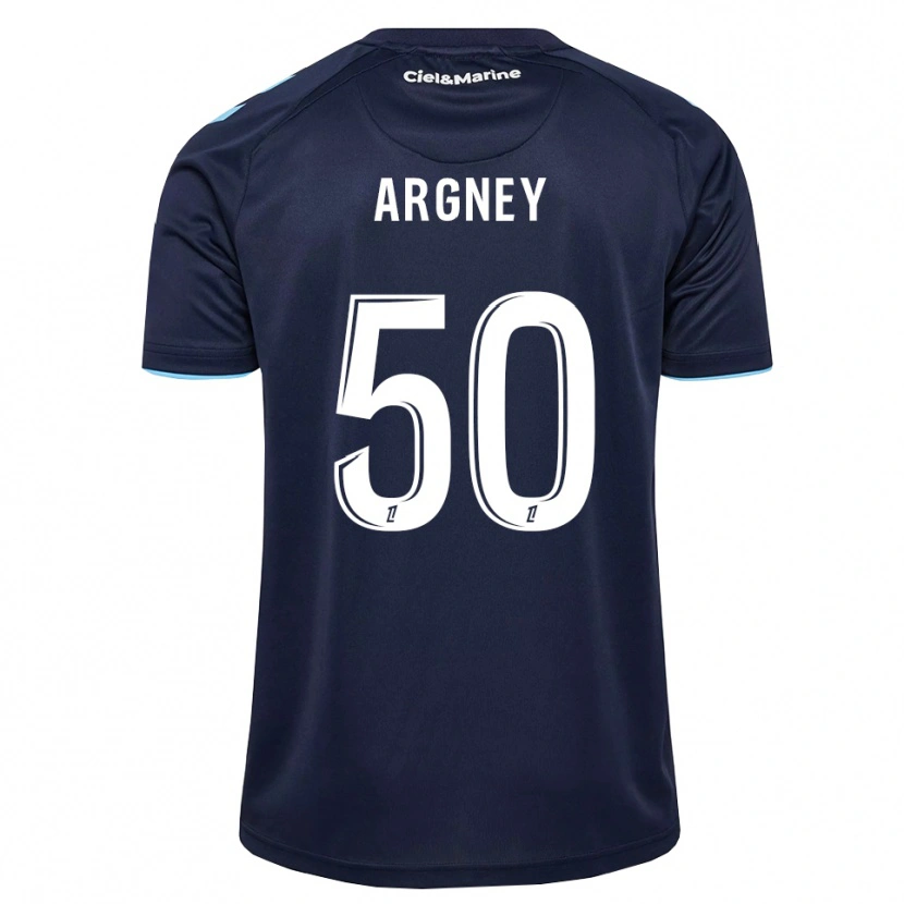 Danxen Mænd Paul Argney #50 Kornblomstblå Midnatsblå Hjemmebane Spillertrøjer 2026/27 Trøje T-Shirt