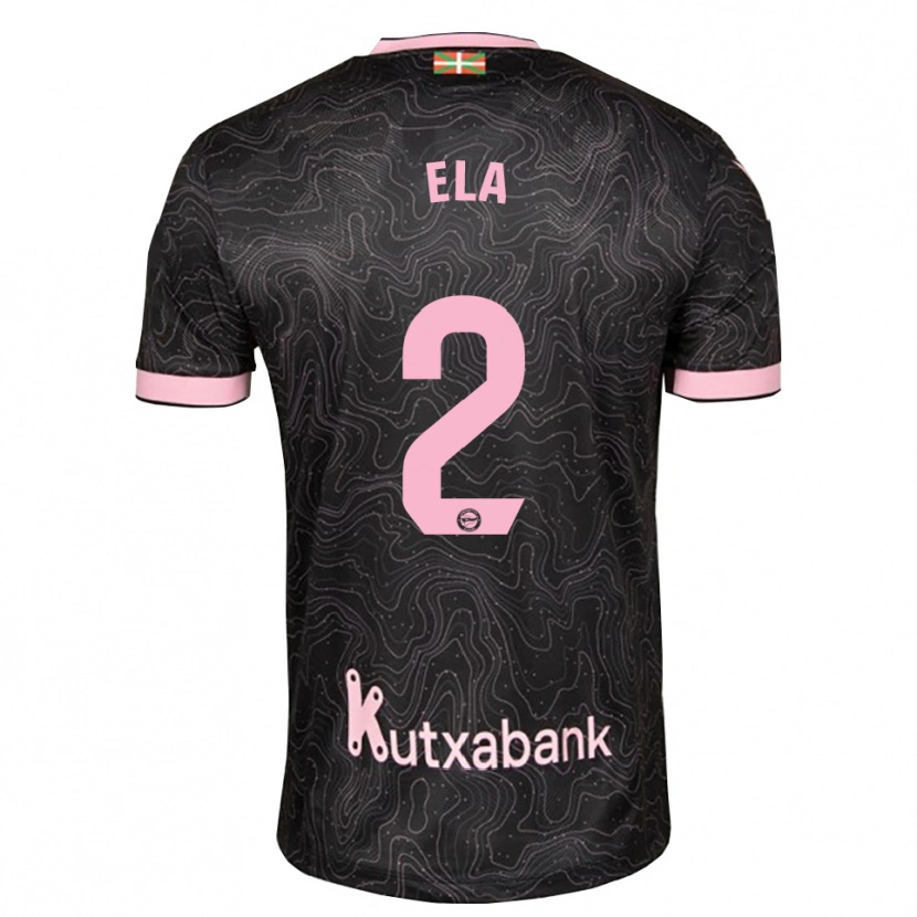 Danxen Mænd Noé Ela #2 Sort Pink Udebane Spillertrøjer 2026/27 Trøje T-Shirt